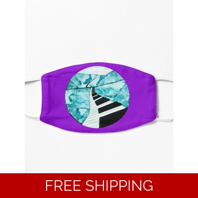 Le Studio Covid Purple Mask Piano Window Logo Full